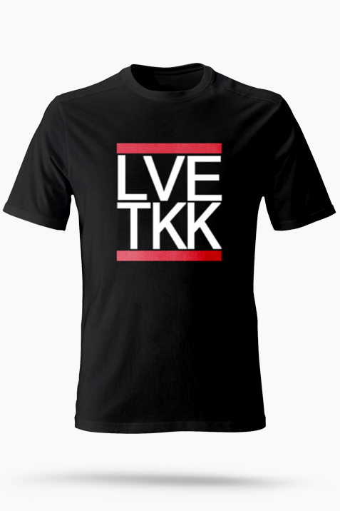 T-Shirt- LVE TKK groß schwarz